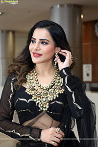 Ashu Reddy Poses with Traditional Jewellery, HD Gallery