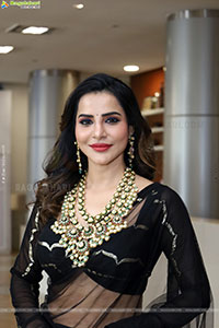Ashu Reddy Poses with Traditional Jewellery, HD Gallery