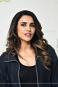 Akshara Gowda at Magallu Zindhabadh Title Launch Event