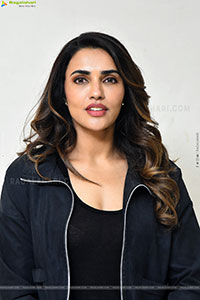 Akshara Gowda at Magallu Zindhabadh Title Launch Event