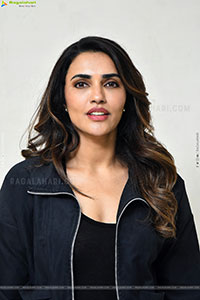 Akshara Gowda at Magallu Zindhabadh Title Launch Event