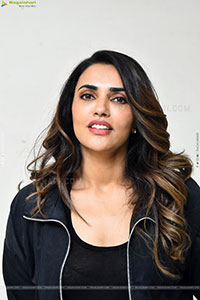Akshara Gowda at Magallu Zindhabadh Title Launch Event