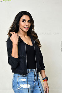 Akshara Gowda at Magallu Zindhabadh Title Launch Event