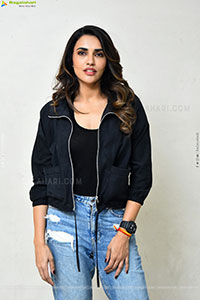Akshara Gowda at Magallu Zindhabadh Title Launch Event