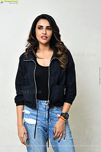Akshara Gowda at Magallu Zindhabadh Title Launch Event