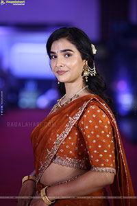 Meenakshi Goswami at Mahendragiri Varahi Prerelease Event