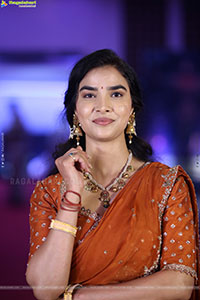 Meenakshi Goswami at Mahendragiri Varahi Prerelease Event
