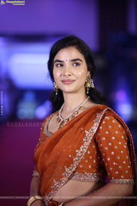 Meenakshi Goswami at Mahendragiri Varahi Prerelease Event