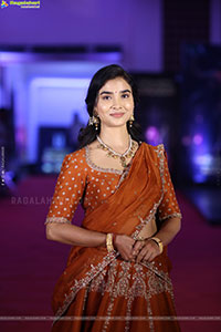 Meenakshi Goswami at Mahendragiri Varahi Prerelease Event