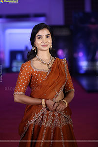 Meenakshi Goswami at Mahendragiri Varahi Prerelease Event