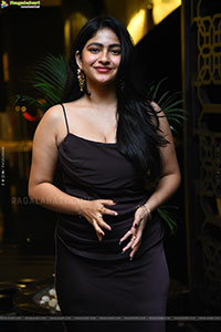 Nakshatra stills at Thella Kaagitham Pre Release Event