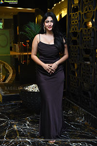 Nakshatra stills at Thella Kaagitham Pre Release Event