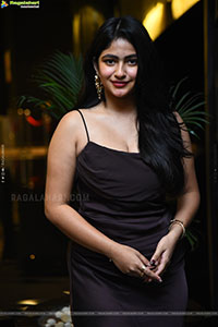Nakshatra stills at Thella Kaagitham Pre Release Event