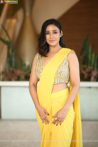 Nivetha Pethuraj at Aadarsha Kutumbam Movie Song Launch 