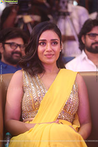 Nivetha Pethuraj at Aadarsha Kutumbam Movie Song Launch 