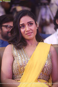 Nivetha Pethuraj at Aadarsha Kutumbam Movie Song Launch 