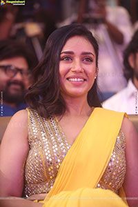 Nivetha Pethuraj at Aadarsha Kutumbam Movie Song Launch 