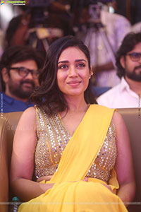 Nivetha Pethuraj at Aadarsha Kutumbam Movie Song Launch 