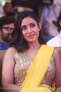 Nivetha Pethuraj at Aadarsha Kutumbam Movie Song Launch 