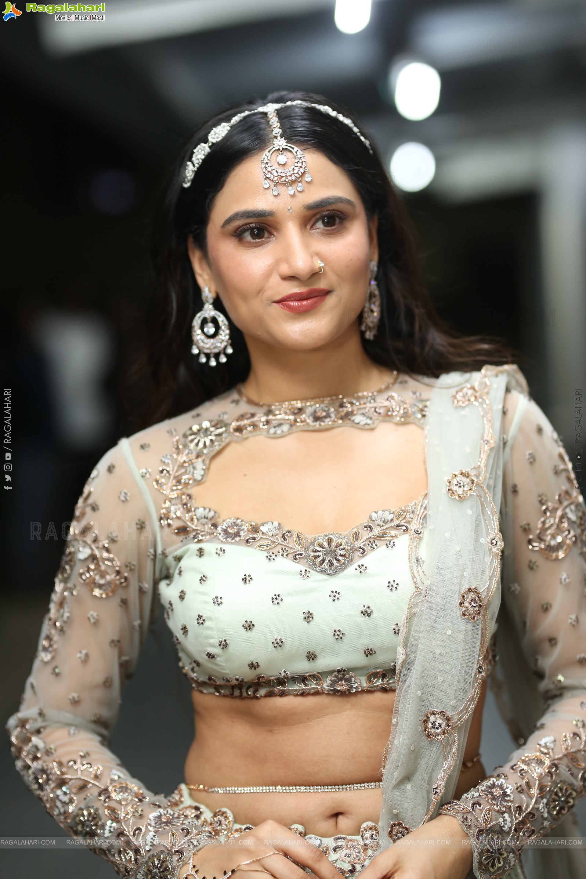 Prisha Singh at Ramba Oorvasi Menaka Pre Release Event, HD Gallery
