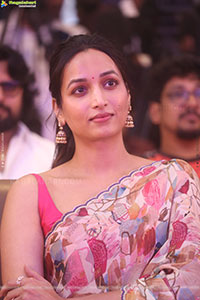Srinidhi Shetty at Aadarsha Kutumbam Movie Song Launch Event