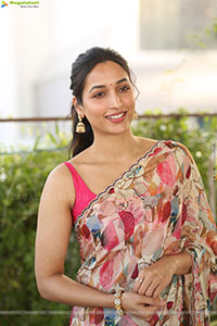 Srinidhi Shetty at Aadarsha Kutumbam Movie Song Launch Event