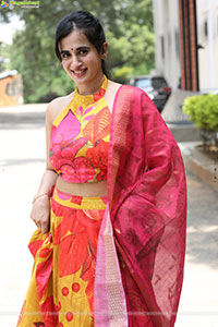 Thapaswini Poonacha at Premane Oorilo Song Launch Event