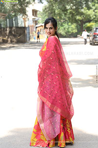 Thapaswini Poonacha at Premane Oorilo Song Launch Event