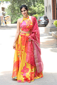 Thapaswini Poonacha at Premane Oorilo Song Launch Event