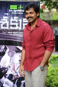 Karthi at Shakuni Logo Launch