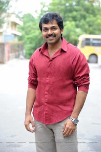 Karthi at Shakuni Logo Launch