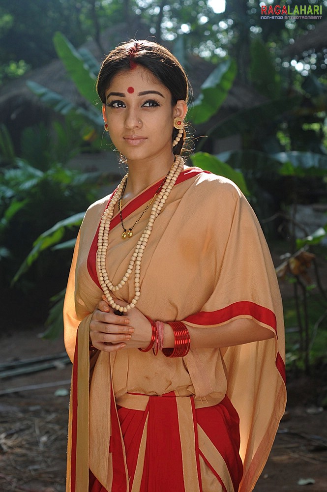 Nayantara in Goddess Sita Getup, Photos from Sri Rama Rajyam Movie