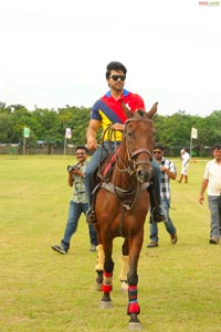 Ram Charan Tej Riding Horse