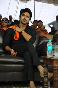 Ram Charan Teja in Ayyappa Deeksha Mala Dress