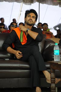 Ram Charan Teja in Ayyappa Deeksha Mala Dress