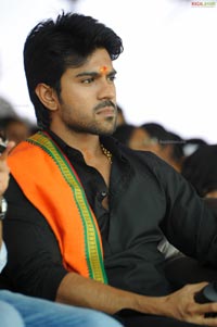 Ram Charan Teja in Ayyappa Deeksha Mala Dress