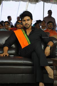 Ram Charan Teja in Ayyappa Deeksha Mala Dress