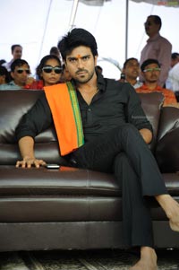 Ram Charan Teja in Ayyappa Deeksha Mala Dress