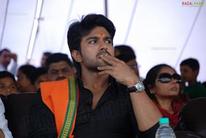 Ram Charan Teja in Ayyappa Deeksha Mala Dress