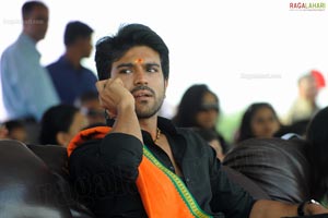 Ram Charan Teja in Ayyappa Deeksha Mala Dress