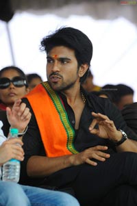 Ram Charan Teja in Ayyappa Deeksha Mala Dress