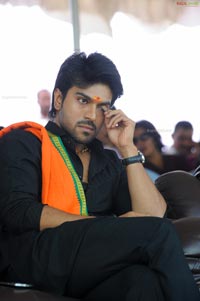 Ram Charan Teja in Ayyappa Deeksha Mala Dress