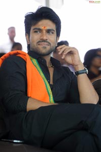 Ram Charan Teja in Ayyappa Deeksha Mala Dress