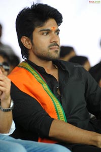 Ram Charan Teja in Ayyappa Deeksha Mala Dress