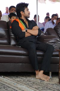 Ram Charan Teja in Ayyappa Deeksha Mala Dress