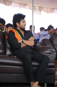 Ram Charan Teja in Ayyappa Deeksha Mala Dress