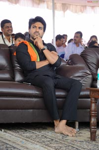 Ram Charan Teja in Ayyappa Deeksha Mala Dress