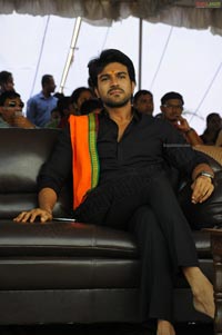 Ram Charan Teja in Ayyappa Deeksha Mala Dress