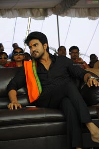 Ram Charan Teja in Ayyappa Deeksha Mala Dress