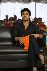 Ram Charan Teja in Ayyappa Deeksha Mala Dress